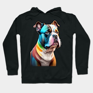 Portrait of a Cute Dog Hoodie